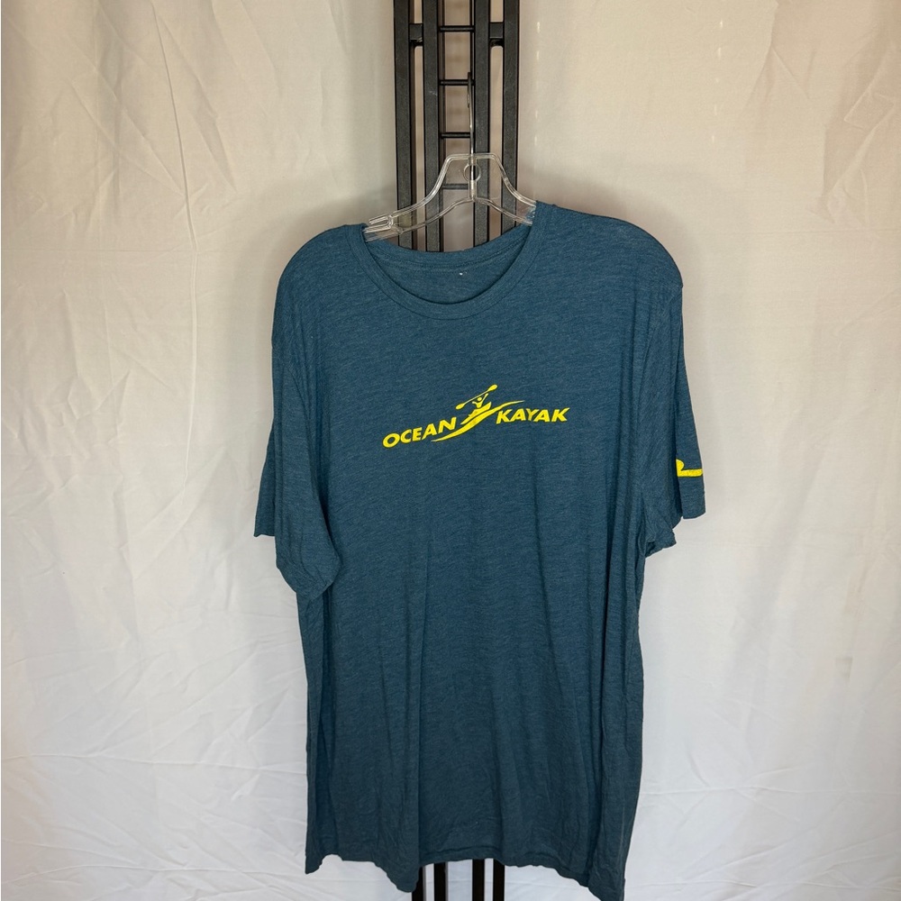 Men's Blue Short Sleeve Tee‎